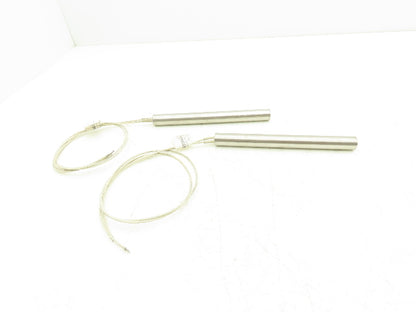 Big Chief 185532 Cartridge Rod Tube Heater 500W 480V 7-1/2"L x 3/4" OD Lot of 2