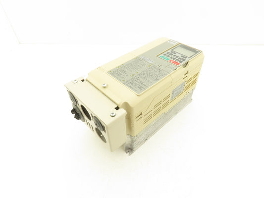 Yaskawa CIMR-AU2A0018FAA VFD Variable AC Drive 5hp 240VAC 17.5A 3PH Rev E