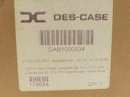 DES-CASE DAB1000034 55 Gallon Drum Adapter Kit for Desiccant Breather