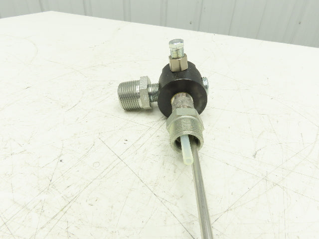 DES-CASE DRA5B300020 Gearbox Drain Port Adapter Kit for Desiccant Breather