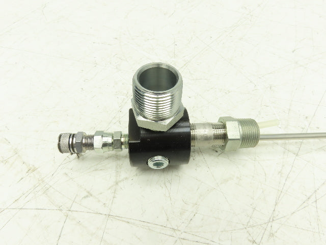DES-CASE DRA5B300020 Gearbox Drain Port Adapter Kit for Desiccant Breather