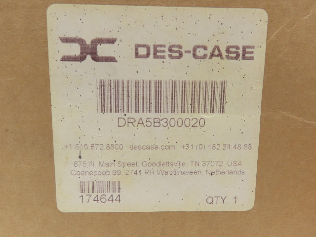 DES-CASE DRA5B300020 Gearbox Drain Port Adapter Kit for Desiccant Breather