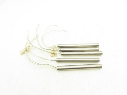 PPE P6070-20500 Heater Rod 500W 240V 7" L x 3/4" Stainless Steel Dia Lot of 5