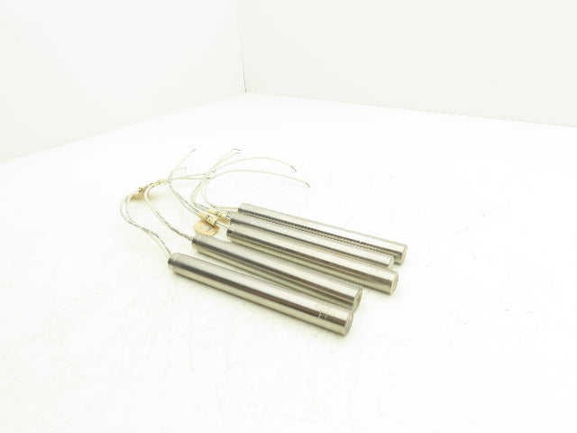 PPE P6070-20500 Heater Rod 500W 240V 7" L x 3/4" Stainless Steel Dia Lot of 5