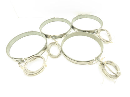 Big Chief BC17741A Steel Band Heater 1-1/8"Width x 7-1/2"ID 250W 240V  Lot of 4