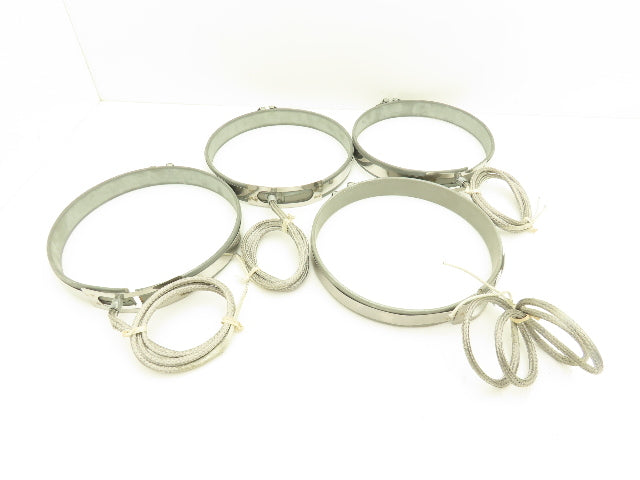 Big Chief BC17741A Steel Band Heater 1-1/8"Width x 7-1/2"ID 250W 240V  Lot of 4