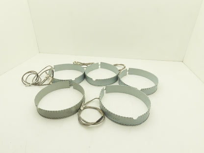 Big Chief BC45757A Steel Band Heater 1-3/4"Width x 8"ID 1100W 240V  Lot of 5