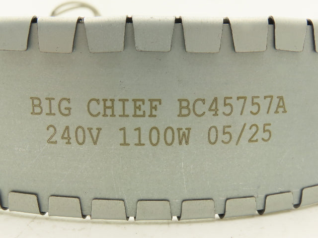 Big Chief BC45757A Steel Band Heater 1-3/4"Width x 8"ID 1100W 240V  Lot of 5