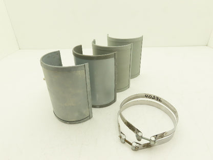 Big Chief BC16351A  2-Piece Steel Band Heater 6"W x 5"ID 700W 240V  Lot of 2