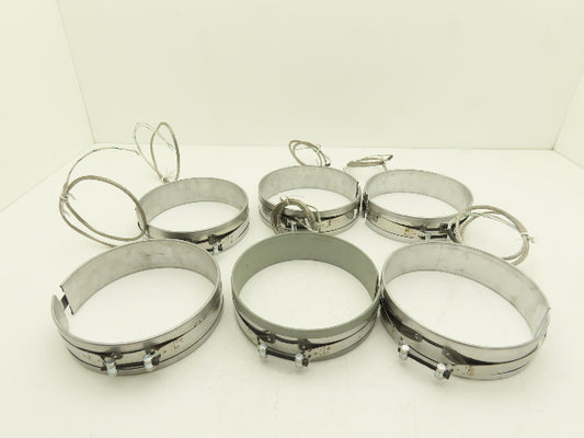 Big Chief BC61847A Steel Band Heater 2"Width x 7"ID 1000W 277V  Lot of 6
