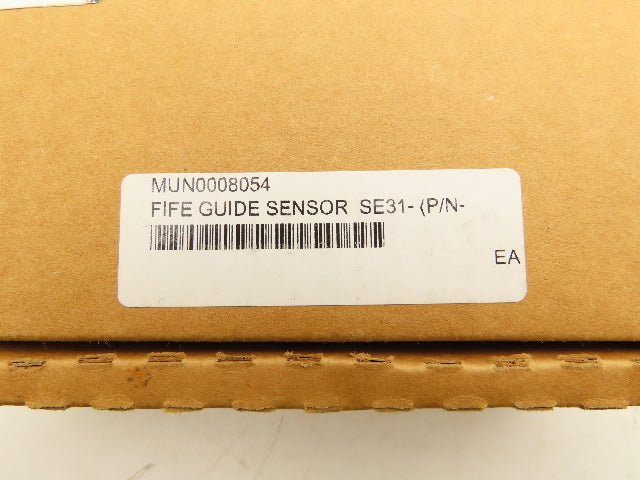 Maxcess SE-31 FIFE Ultrasonic Sensor 12/24 VDC 2" Gap 16" Cable 7 Pin Connector