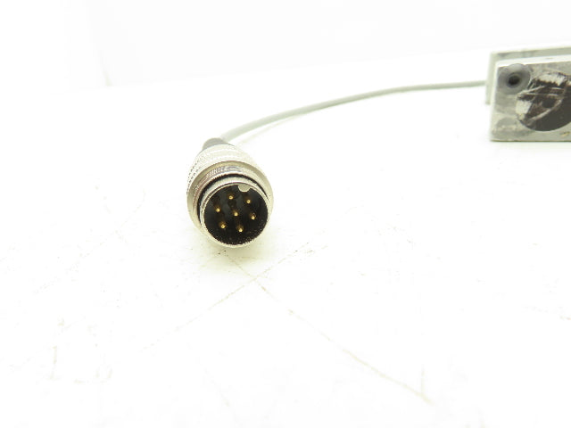 Maxcess SE-31 FIFE Ultrasonic Sensor 12/24 VDC 2" Gap 16" Cable 7 Pin Connector