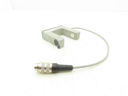 Maxcess SE-31 FIFE Ultrasonic Sensor 12/24 VDC 2" Gap 16" Cable 7 Pin Connector