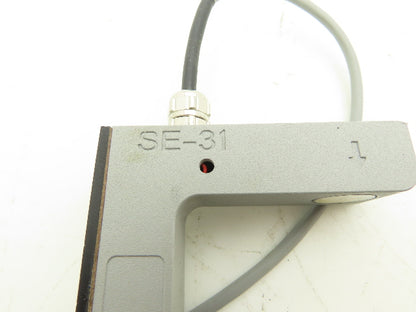 Maxcess SE-31 FIFE Ultrasonic Sensor 2" Gap 12/24 VDC 15" Cable 7 Pin Connector