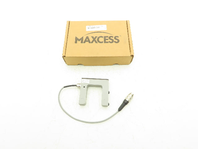 Maxcess SE-31 FIFE Ultrasonic Sensor 2" Gap 12/24 VDC 15" Cable 7 Pin Connector