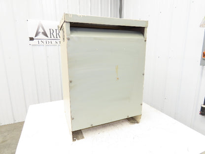 General Electric 9T23B3883 Power Transformer 45kva 3 Phase HV 480V LV 240V Delta