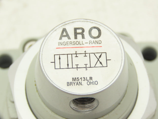 ARO M513LR MaxAir Series Rotary Lever Valve 4-Way 3-Position Manual Std Duty