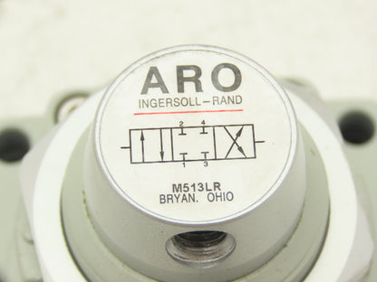 ARO M513LR MaxAir Series Rotary Lever Valve 4-Way 3-Position Manual Std Duty