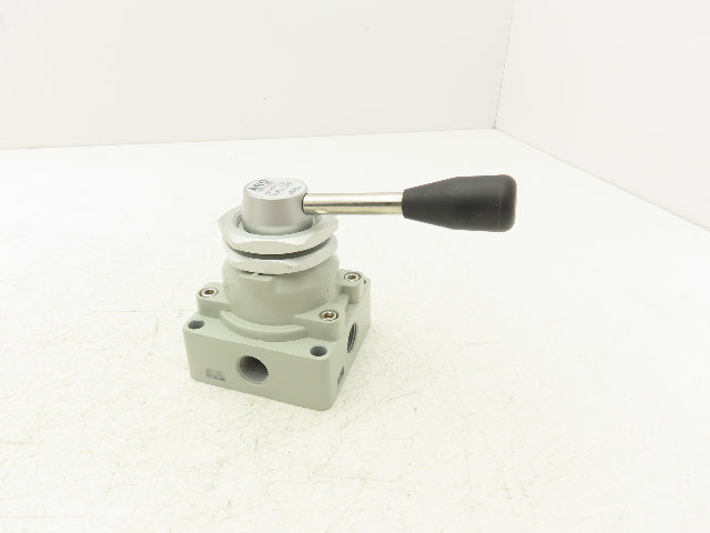 ARO M513LR MaxAir Series Rotary Lever Valve 4-Way 3-Position Manual Std Duty