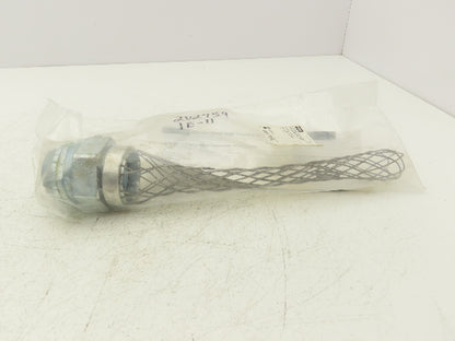 Hubbell 074093405 1-1/4" Straight LT Strain Relief Connector LiquidTight Conduit