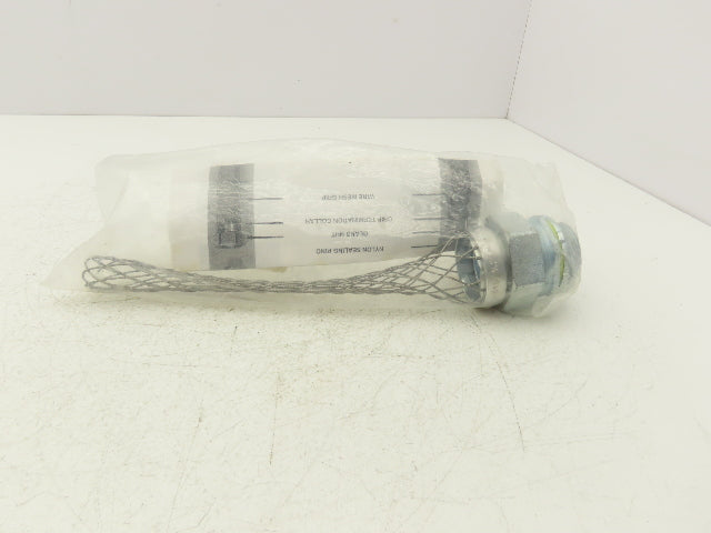 Hubbell 074093405 1-1/4" Straight LT Strain Relief Connector LiquidTight Conduit