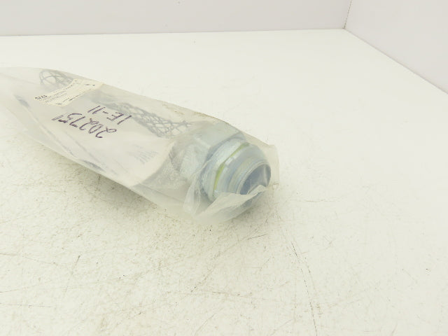 Hubbell 074093405 1-1/4" Straight LT Strain Relief Connector LiquidTight Conduit