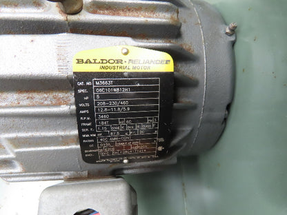 New York Blower ARR-4 Pressure Blower 5Hp 3460RPM 230/460V Aluminum Wheel 2004