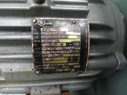 New York Blower ARR-4 Pressure Blower 5Hp 3475RPM 230/460V Aluminum Wheel 2004