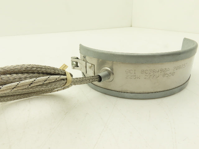 Big Chief BC38490A  2-Piece Steel Band Heater 2"W x 6"ID 225W 277V  Lot of 2