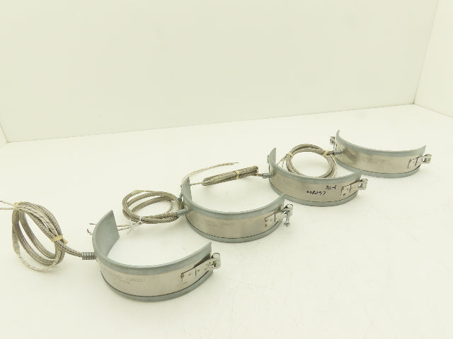 Big Chief BC38490A  2-Piece Steel Band Heater 2"W x 6"ID 225W 277V  Lot of 2
