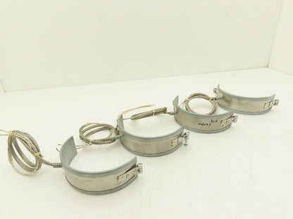 Big Chief BC38490A  2-Piece Steel Band Heater 2"W x 6"ID 225W 277V  Lot of 2