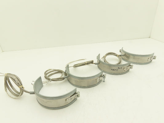 Big Chief BC38490A  2-Piece Steel Band Heater 2"W x 6"ID 225W 277V  Lot of 2