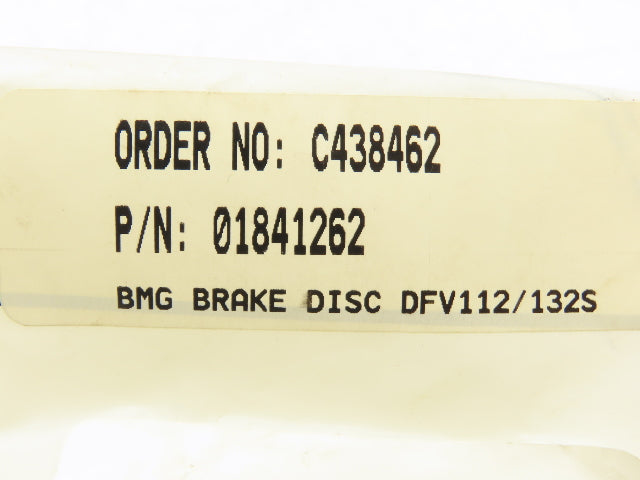 Sew-Eurodrive 01841262 DFV112/132S BMG8 Brake Disc 5-5/8" OD