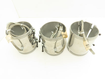 Big Chief BC38485A Steel Band Heater 4-1/2"Width x 3-3/4"ID 450W 277V  Lot of 3