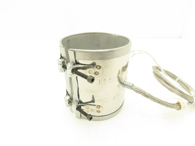 Big Chief BC38485A Steel Band Heater 4-1/2"Width x 3-3/4"ID 450W 277V  Lot of 3