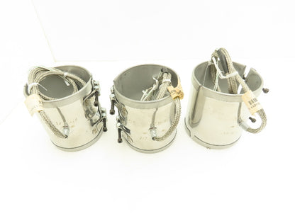Big Chief BC38485A Steel Band Heater 4-1/2"Width x 3-3/4"ID 450W 277V  Lot of 3