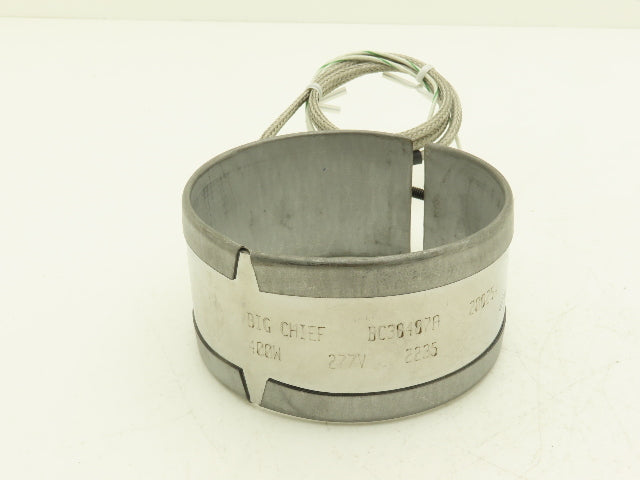 Big Chief BC38487A Steel Band Heater 2-1/4"Width x 4"ID 400W 277V  Lot of 3