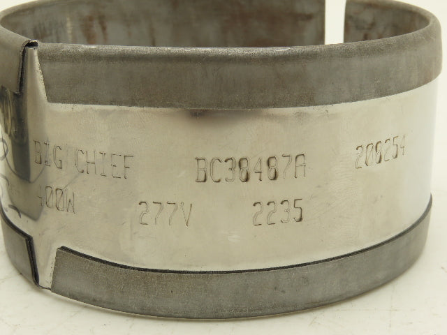 Big Chief BC38487A Steel Band Heater 2-1/4"Width x 4"ID 400W 277V  Lot of 3