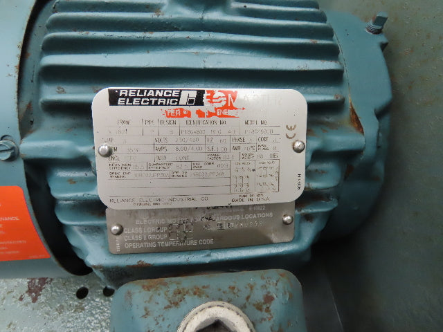 New York Blower 2406 ALM High Pressure Blower 3Hp 3510RPM 230/460V 3Ph 425CFM