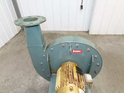 New York Blower 1704 ALUM High Pressure Blower 3Hp 3510RPM 230/460V 3Ph 300CFM