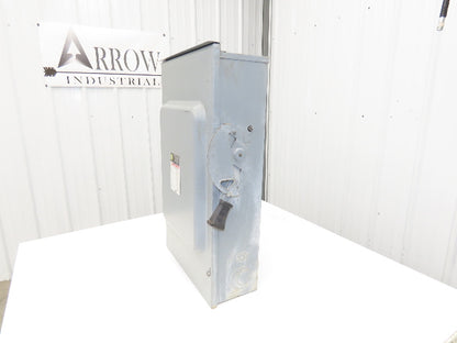 Square D DU324RB Safety Disconnect Switch 200 Amp 240V 3 Pole 3Ph Non-Fusible