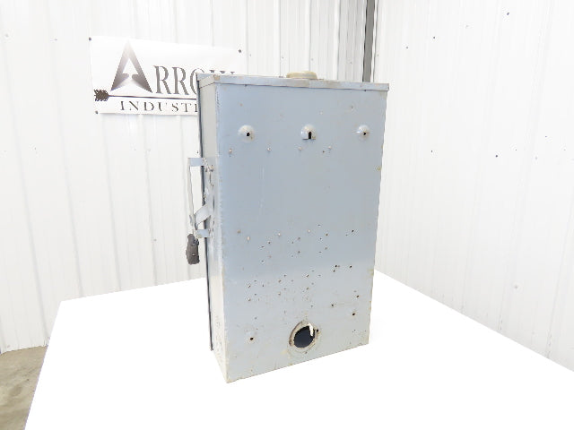 Square D DU324RB Safety Disconnect Switch 200 Amp 240V 3 Pole 3Ph Non-Fusible