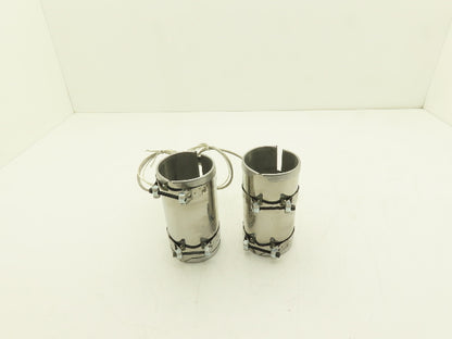 Big Chief BC64195A Steel Band Heater 6"Width x 3"ID 400W 277V  Lot of 2