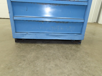 Lista Tool Cabinet Chest 6 Drawer 29x29x42" Blue Stanley Vidmar