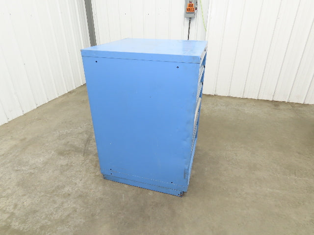 Lista Tool Cabinet Chest 6 Drawer 29x29x42" Blue Stanley Vidmar