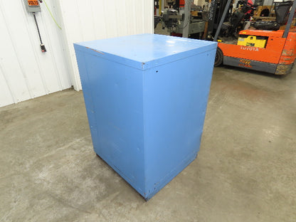 Lista Tool Cabinet Chest 6 Drawer 29x29x42" Blue Stanley Vidmar