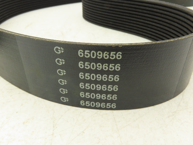 6509656 Serpentine Belt 57-5/8" x 1.7" Width 12 Rib .1750" Thickness