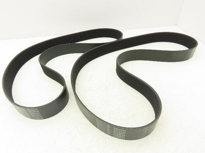 6509656 Serpentine Belt 57-5/8" x 1.7" Width 12 Rib .1750" Thickness