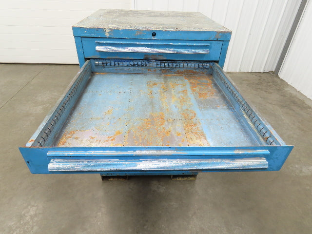 Lyon Tool Cabinet Chest 6 Drawer 28x30x44" Gray Lista Stanley Vidmar