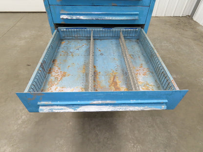 Lyon Tool Cabinet Chest 6 Drawer 28x30x44" Gray Lista Stanley Vidmar